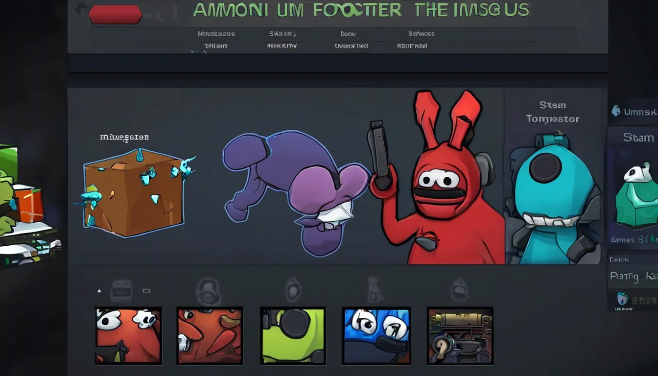 Unmask the Imposter in Among Us Steam Games